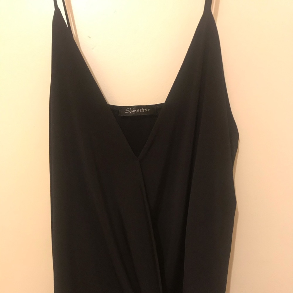 Black Cross Top